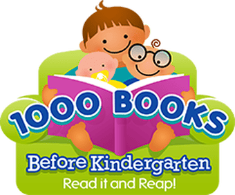 kids reading a book for 1000 books before kindergarten. Read it and reap!