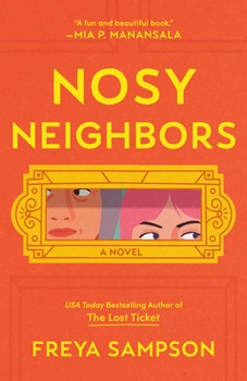 Book Cover for 'Nosy Neighbors' by Freya Sampson